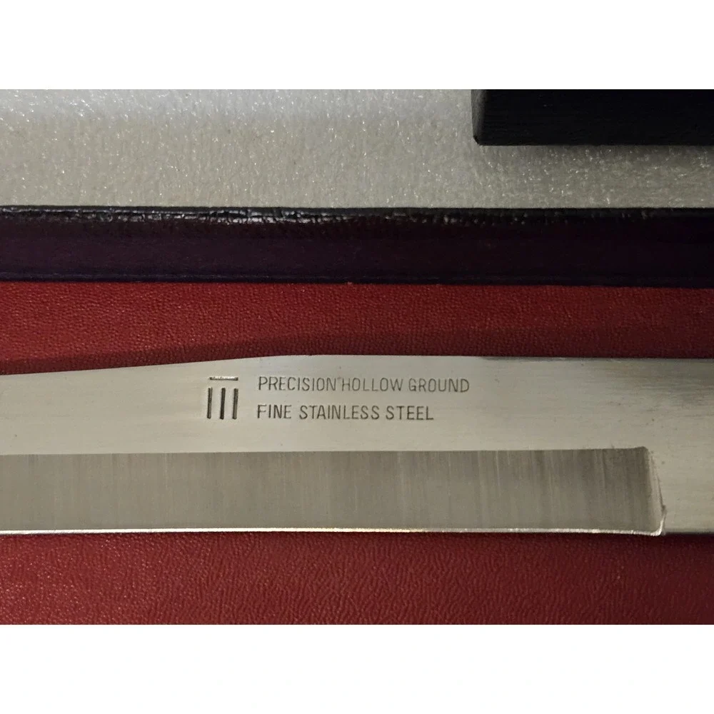 Maxam Vtg 2 Piece Carving Knife Set Precision Hollow Ground Fine Stainless Japan